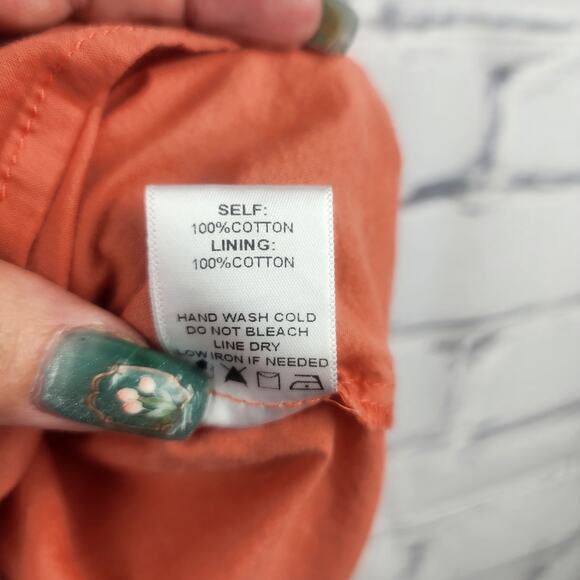 Altar'd State Dress Womens M Babydoll Eyelet Prairiecore Cottagecore - Picture 7 of 9